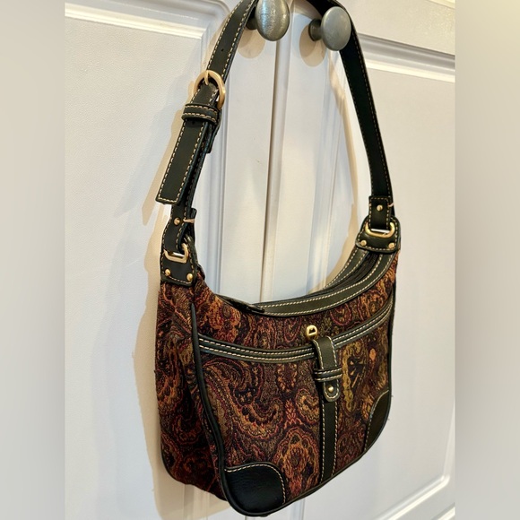 VINTAGE~  Etienne Aigner Small Tapestry Shoulder Bag Purse~MINT CONDITION~SKU049 - Picture 2 of 16